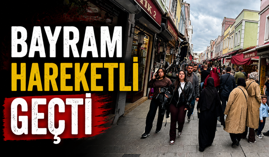 Bayramın Son Günlerinde Uzun Çarşı ve Çark Caddesi Hareketlendi