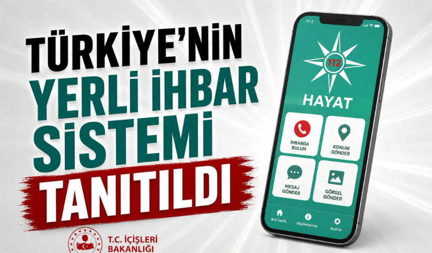 Türkiye’nin Yerli İhbar Sistemi Tanıtıldı