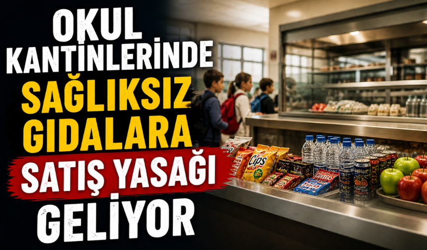 Yeni Kanun Teklifiyle Okul Kantinlerinde Satış Kuralları Değişiyor