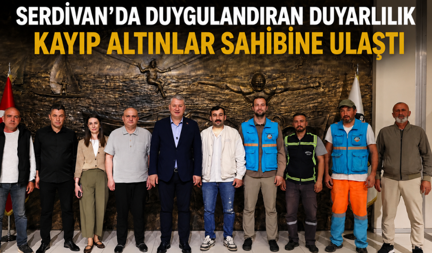 Serdivan’da Duygulandıran Duyarlılık Kayıp Altınlar Sahibine Ulaştı