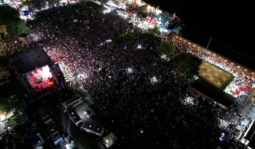 60. Uluslararası Tekirdağ Kiraz Festivali 2,5 milyondan fazla kişiyi ağırladı