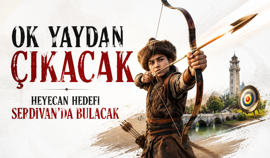 Ok Yaydan Çıkacak, Heyecan Hedefi Serdivan’da Bulacak