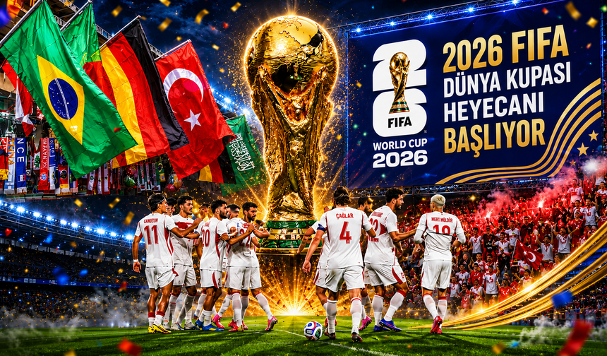 2026 FIFA Dünya Kupası heyecanı başlıyor