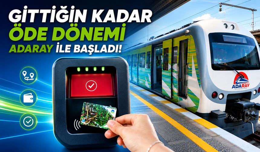 Gittiğin kadar öde’ dönemi ADARAY ile başladı