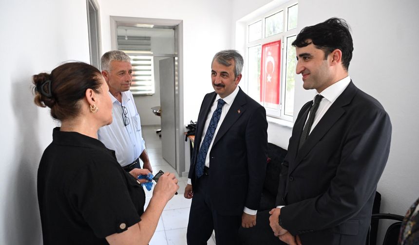 Edirne Valisi Sezer girişimci kadınları ziyaret etti