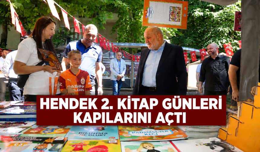 Hendek 2. Kitap Günleri Kapılarını Açtı