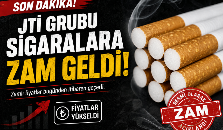 JTİ Grubu Sigaralara Zam Geldi!