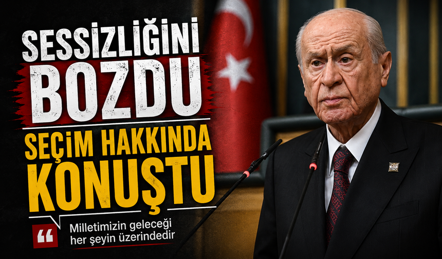 Bahçeli’den Erken Seçim Tartışmalarına Nokta