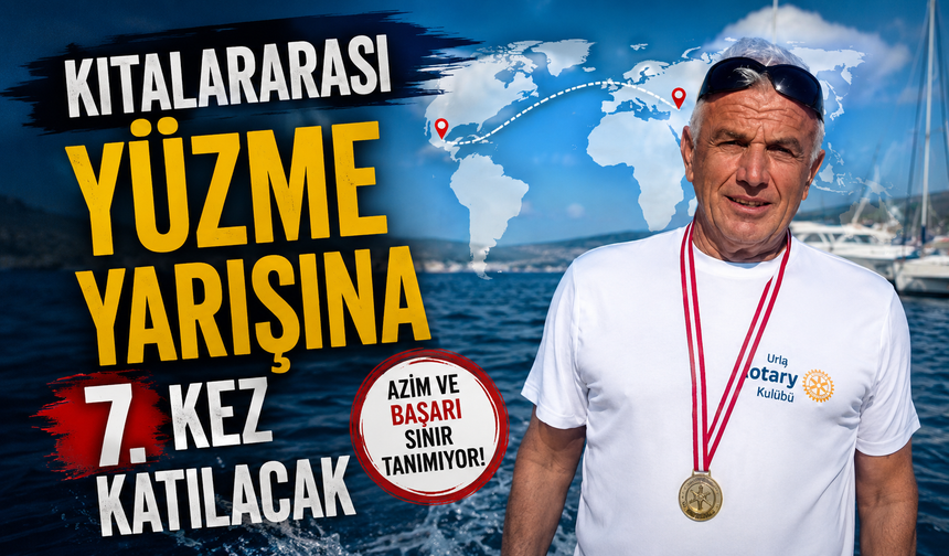 Kıtalararası Yüzme Yarışına 7. Kez Katılacak
