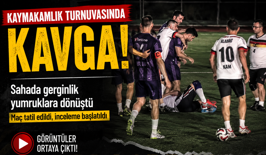 Hendek Kaymakamlık Turnuvasında Kavga