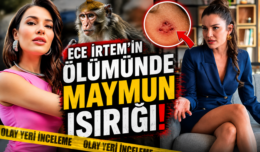Ece İrtem'in ölümünde maymun ısırığı detayı