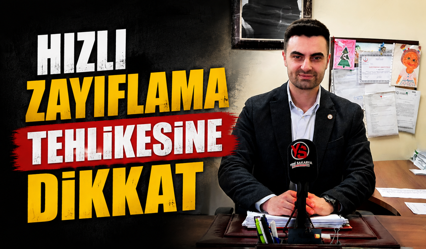 Hızlı zayıflama tehlikesine dikkat