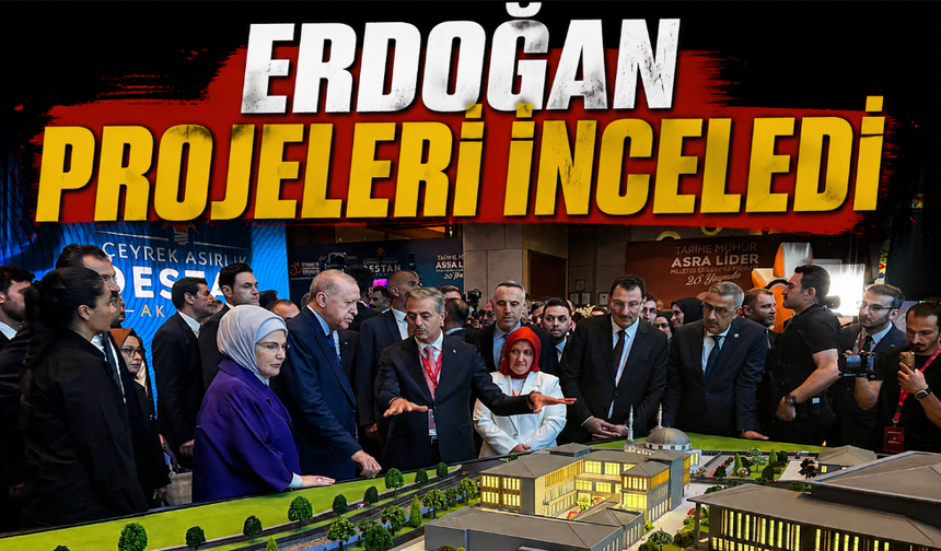 Erdoğan Sakarya'daki projeleri inceledi