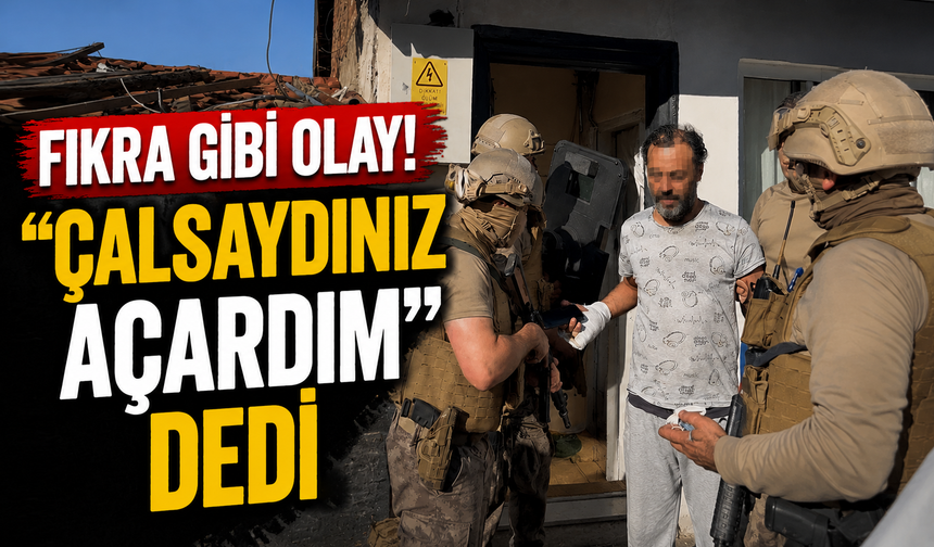 Saatlerce Direndi, Kapı Koçbaşıyla Kırıldı! Gözaltına Alınırken Söylediği Sözler Şaşırttı