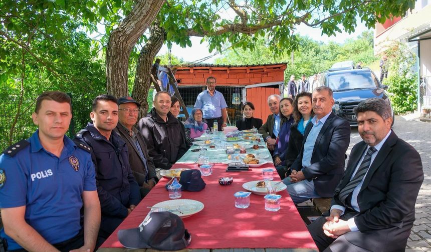 Kırklareli Valisi Turan'dan şehit ailesine ziyaret