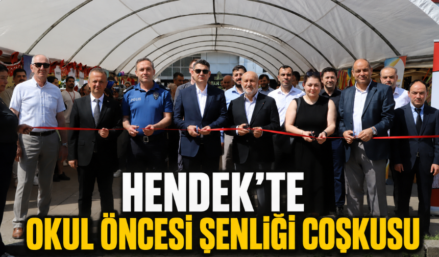 Hendek’te Okul Öncesi Şenliği Coşkusu