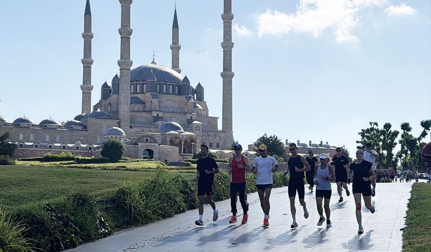 Selimiye Camisi'nin UNESCO Dünya Mirası Listesi'ne alınışının 15. yılı dolayısıyla koşu düzenlendi