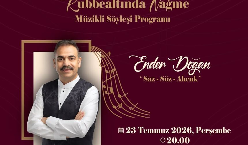 Serdivan’da Kubbealtı’nda Nağme Programı Sanatseverlerle Buluşuyor