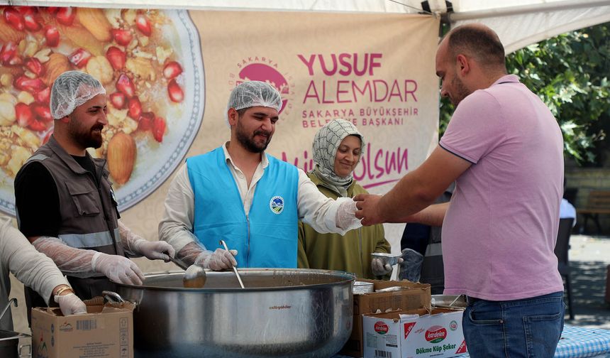 Büyükşehir’den Muharrem ayında aşure ikramı