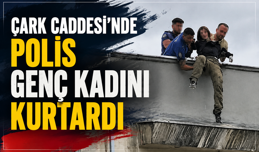 Genç Kadın Polisin Uzattığı Elle Hayata Tutundu