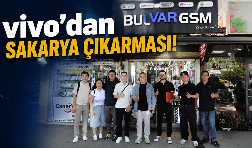 VİVO'dan Sakarya Çıkarması: Marka Yetkilileri Esnafla Buluştu