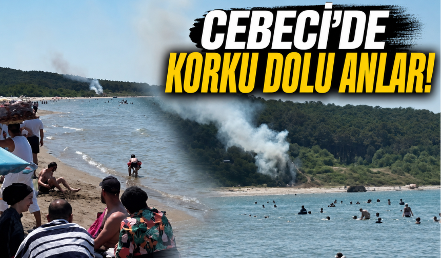 Cebeci'de korku dolu anlar!