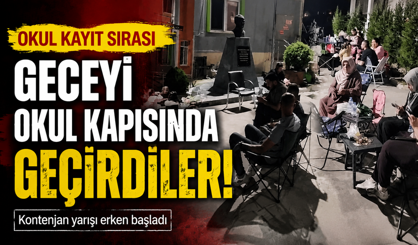 Sakarya’da Anaokulu Kayıtlarında Gece Nöbeti