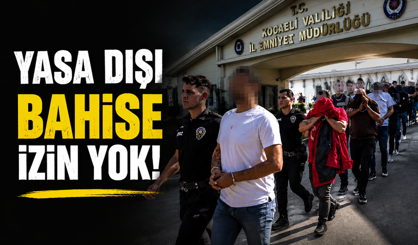 Yasa dışı bahis operasyonunda 120 kişi yakalandı