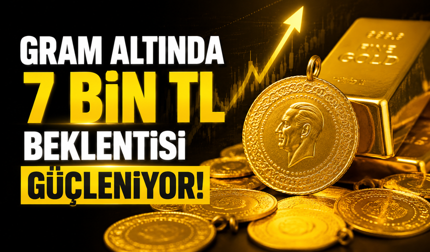 Gram Altında 7 Bin TL Beklentisi Güçleniyor