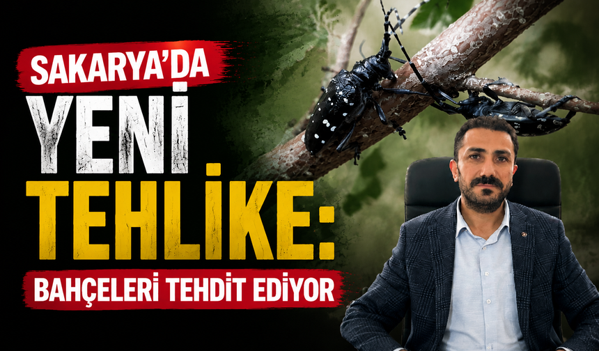 Sakarya’da Yeni Tehlike: Bahçeleri tehdit ediyor