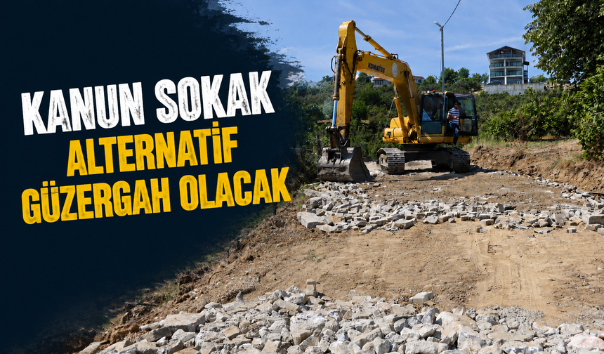 Kanun Sokak alternatif güzergah olacak