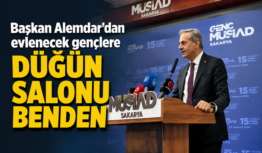 Başkan Alemdar'dan evlenecek gençlere müjde!