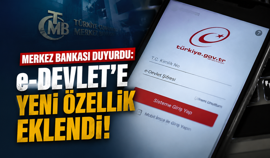 TCMB’den Yeni Dijital Hizmet: Vatandaşlar Ödeme Kuruluşlarındaki Hesaplarını Sorgulayabilecek