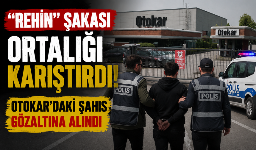 Otokar Fabrikası'nda "Bomba" Şakası Alarmı: Mesaj Emniyeti Harekete Geçirdi