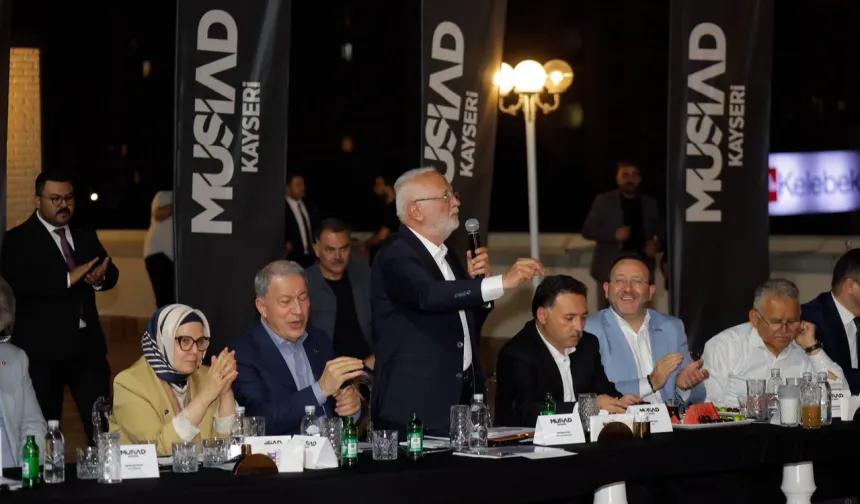 MÜSİAD Kayseri Memduh Büyükkılıç'ı ağırladı