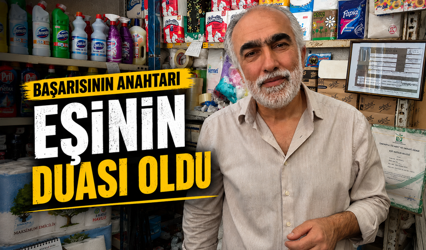 Başarısının anahtarı eşinin duası oldu
