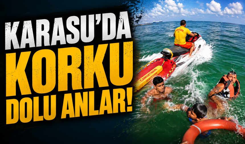 Denizde Korku Dolu Anlar!