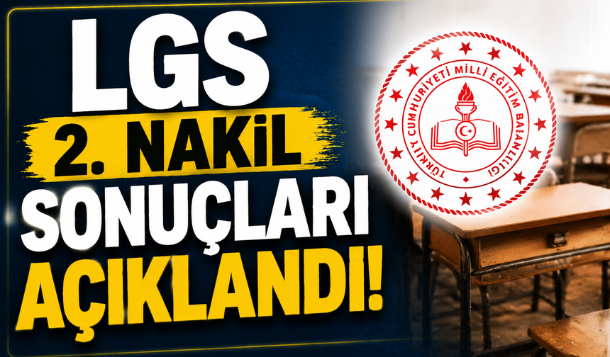 LGS 2. nakil sonuçları açıklandı! MEB e-Okul VBS lise 3. tercih yerleştirme sonucu sorgulama ekranı açıldı