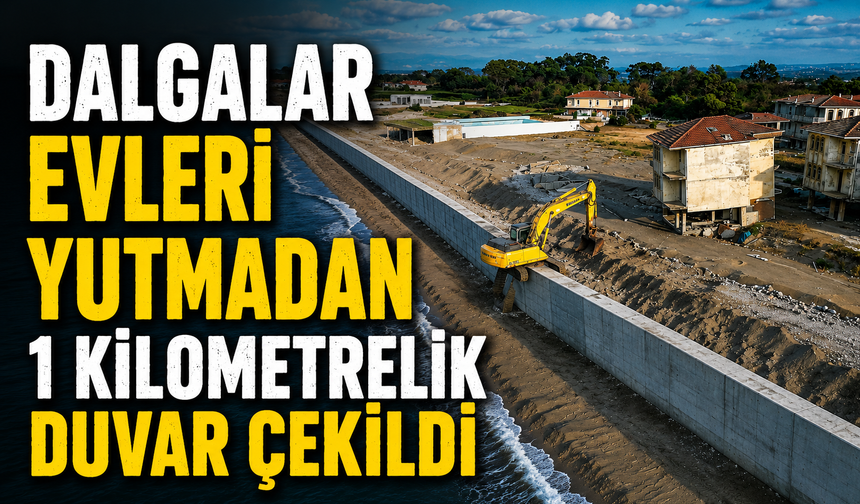 Karasu’da erozyona karşı dev önlem: 1 kilometrelik sahil koruma altına alınıyor