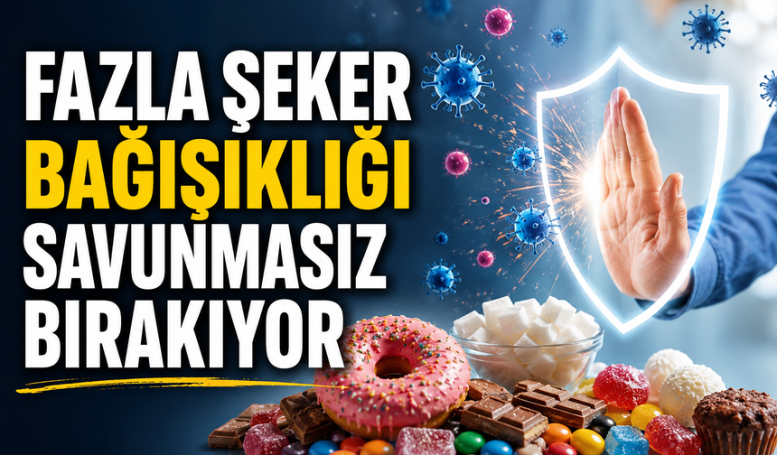 Fazla şeker bağışıklığı savunmasız bırakıyor