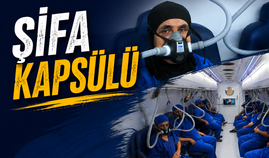 Denizaltı değil, şifa kapsülü
