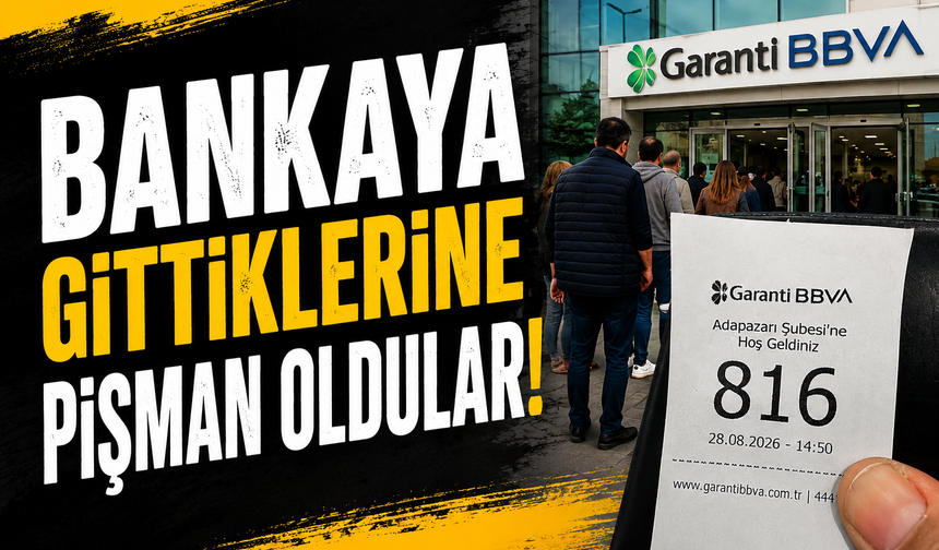 Vatandaşları Çileden Çıkaran Bekleyiş: “80 Dakikadır Sıra Bekliyoruz”