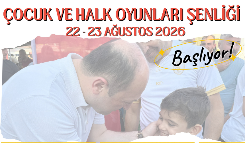Geyve’de Çocuk ve Halk Oyunları Şenliği İçin Geri Sayım Başladı