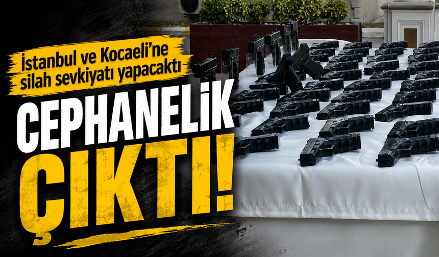 Sakarya’da silah sevkiyatına polis engeli