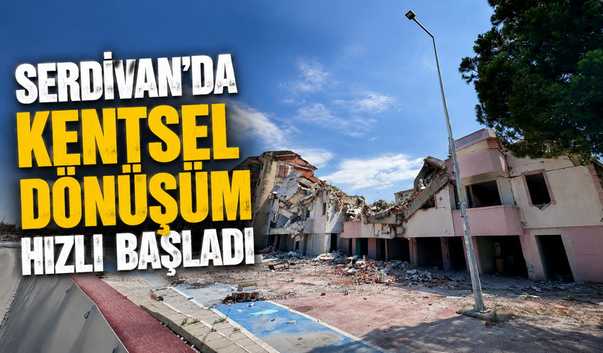 Advas Evleri İçin Kentsel Dönüşüm Başladı