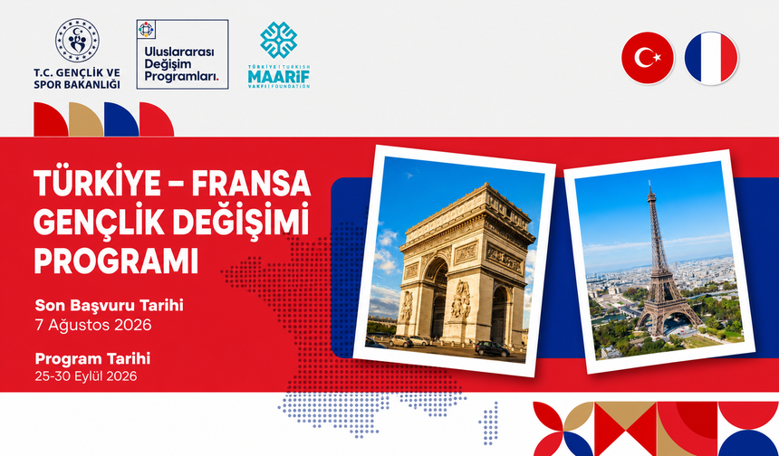 Fransa’ya Gitmek İsteyen Gençlere Fırsat