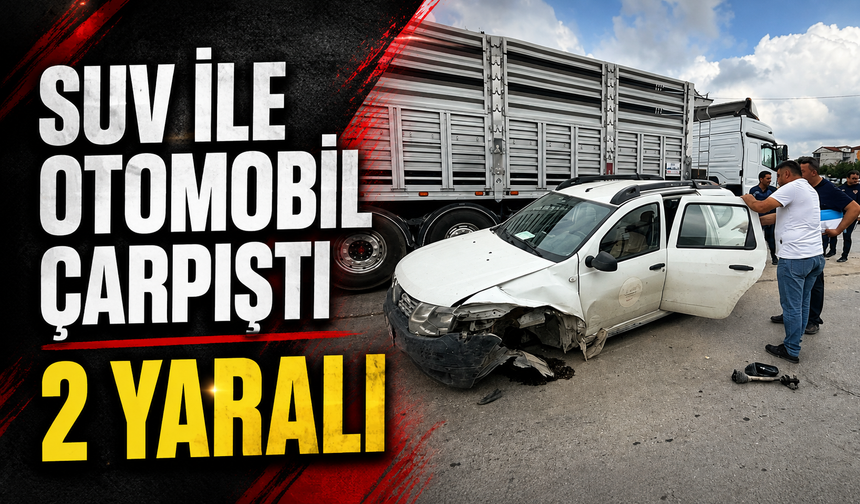 Kaynarca’da İki Araç Çarpıştı: 2 Kişi Yaralandı