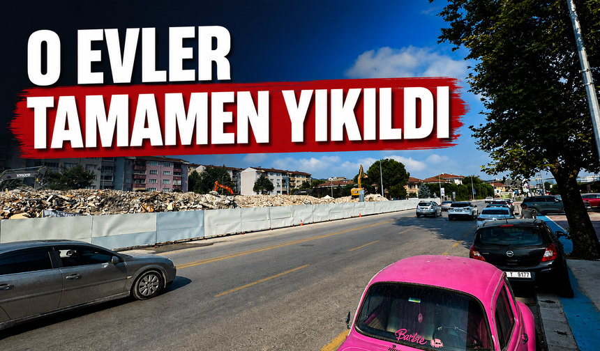 Advas Evleri Tamamen Yıkıldı