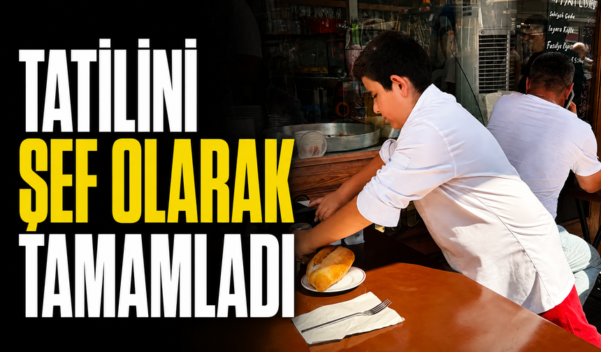 Uzun Çarşı’nın genç şefi: 14 yaşındaki Ezel, hayalleri için çalışıyor