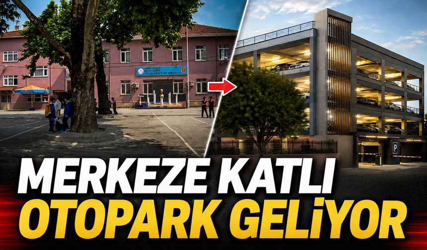 Adapazarı şehir merkezine katlı otopark geliyor